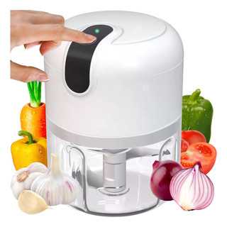 Triturador Mini Processador De Alimentos Multifuncional Cor