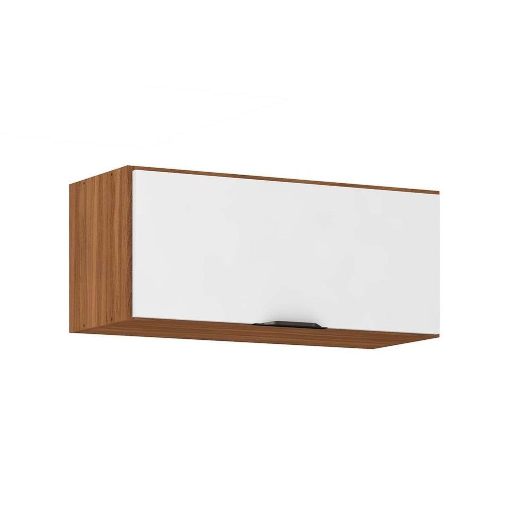 Armário Aéreo Cozinha Modulado Firenze 1 Porta 70cm Amendola/Branco - Demóbile - Home & Living