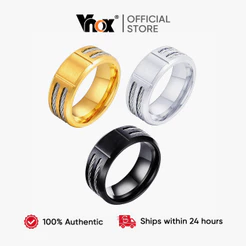 Anéis De Letras Az Com Iniciais Gravadas Personalizadas Vnox Para Homens , Hipoalergênicos De Aço Inoxidável , Presente