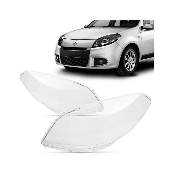 Lente Farol Principal Sandero 2012 2013 2014