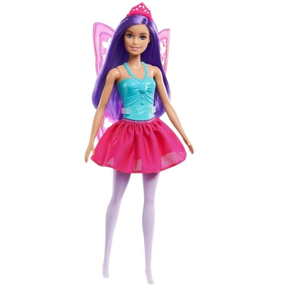 Barbie Fadas Mágicas com Cabelo Roxo - Mattel em Oferta na Shopee