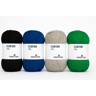 Lã Club 500 Pingouin 100Gr - 100% Acrilico em Oferta na Shopee