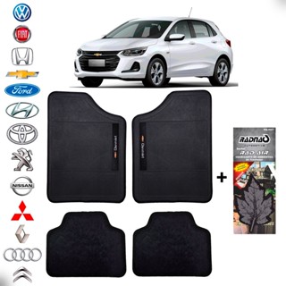 Kit 4 Tapetes Chevrolet Antiderrapante + Aromatizante Quasar Perfume Intenso Longa Duração em Oferta na Shopee
