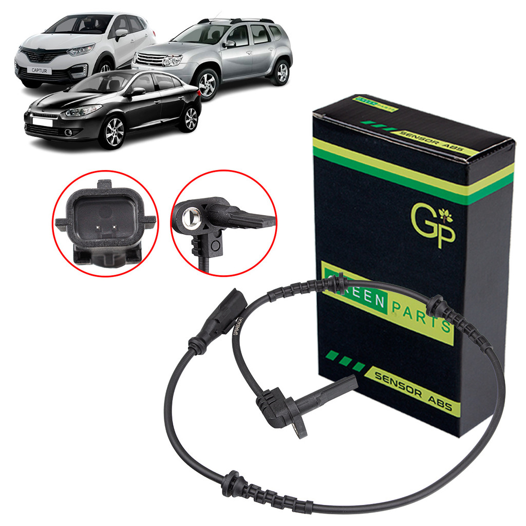 Sensor Abs Dianteiro Ambos Lados Renault Captur/Duster/Fluebce/Megane/Oroch/Scenic