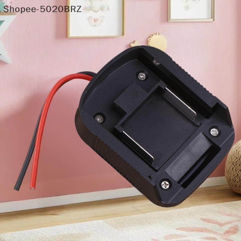 [THEBR] Para Adaptador De Bateria De Íon-Lítio 21V 18V DIY Cabo Conector Saída BL1830 BL1840 BL1850 Furadeiras Elétricas