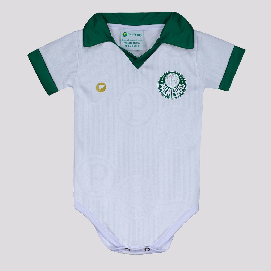 Body Palmeiras Premium Branco em Oferta na Shopee