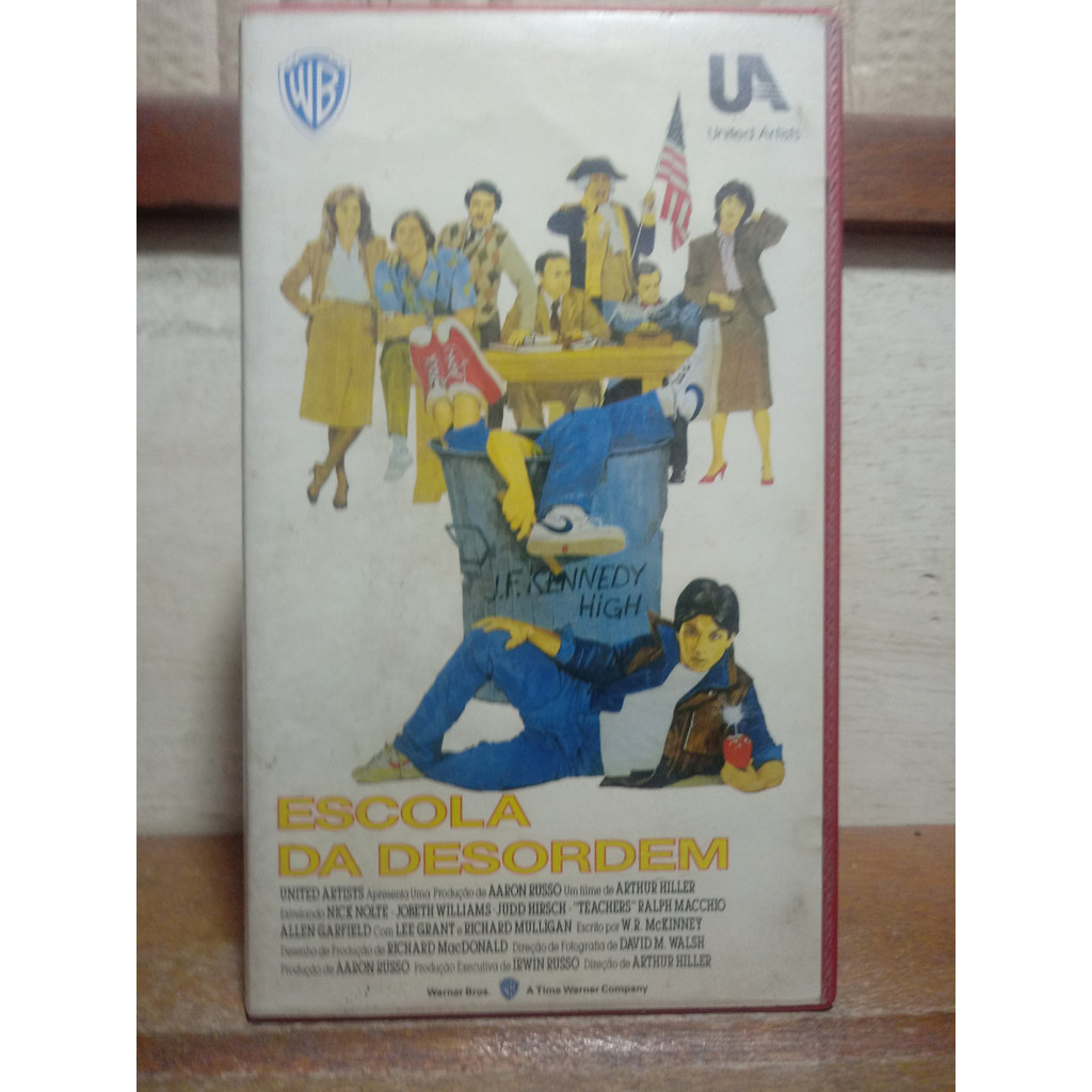 Vhs Escola Da Desordem - Nick Nolte - Ralph Macchio