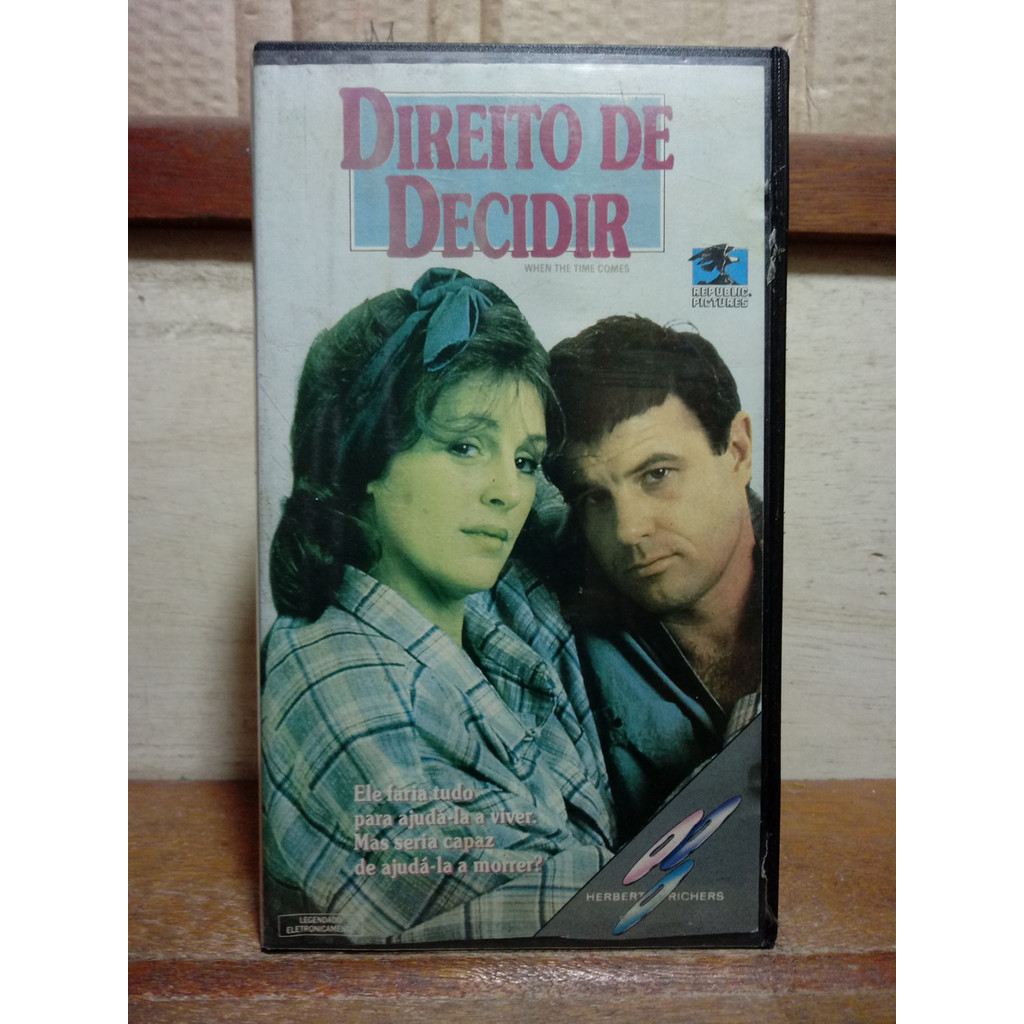 Vhs Direito De Decidir - Bonnie Bedelia - Brad Davis