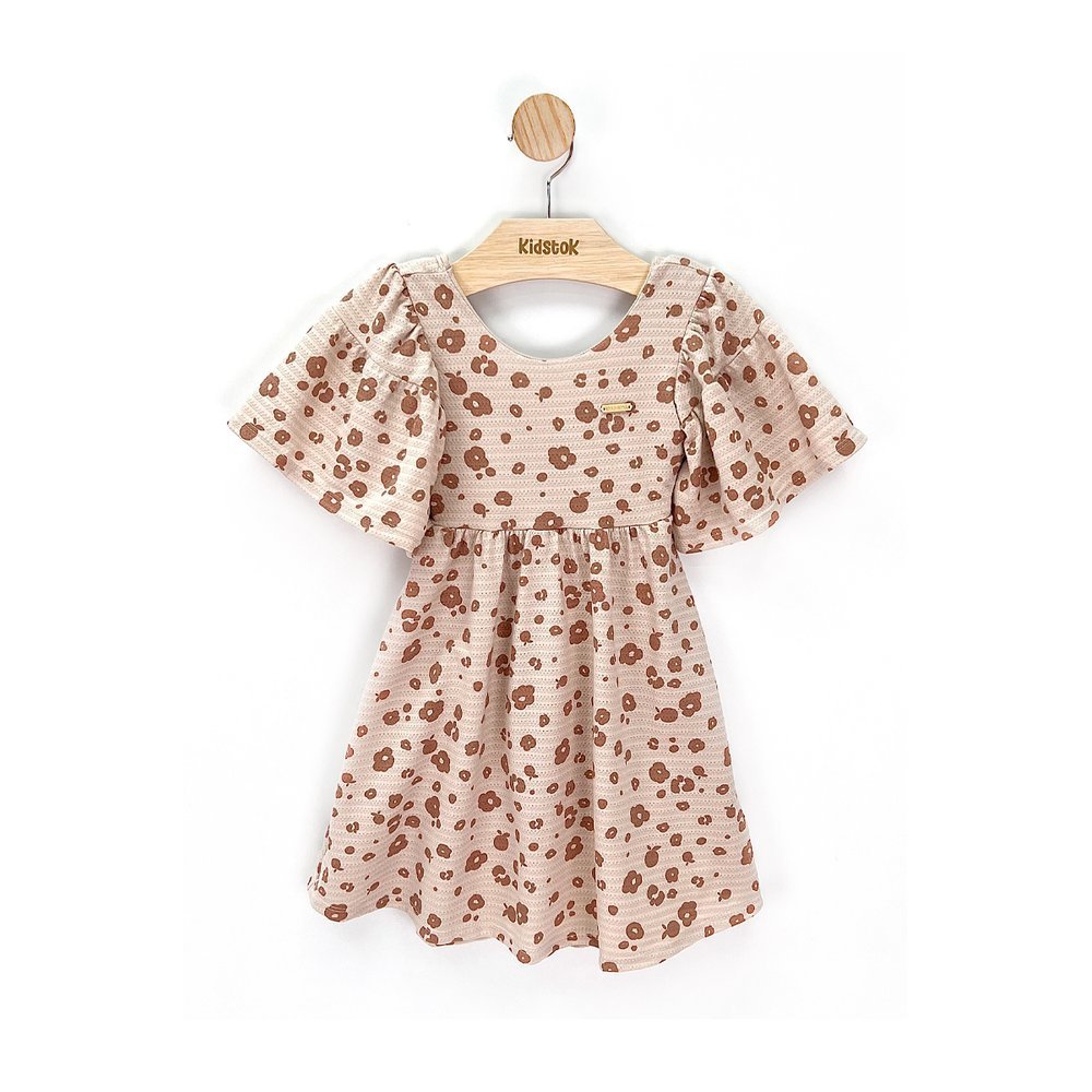 Vestido Menina Pintinhas Flores - Colorittá em Oferta na Shopee