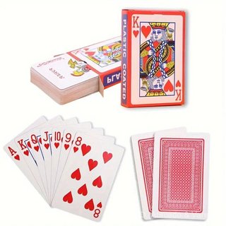 6/7/8 Pcs Cartas De Jogo Premium - Cartas, Cartas De Capa Brilhante DuráVel | Notas De Jogo Essenciais Para Festas E Com
