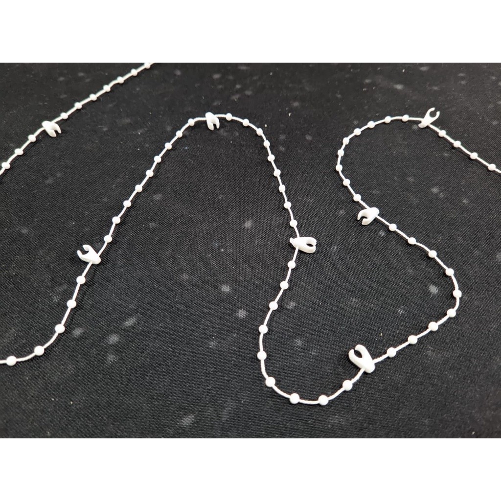 10 Metros De Corrente Clip Para Peso Persiana Vertical em Oferta na Shopee