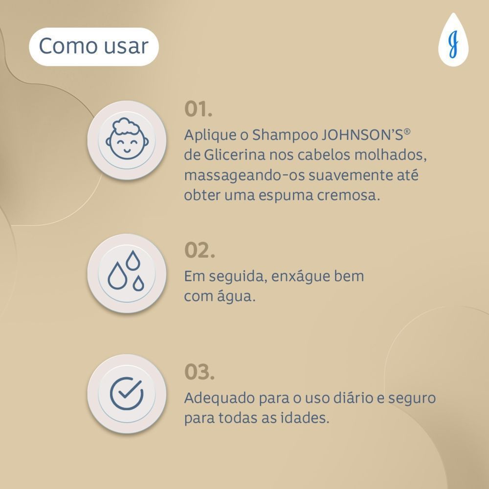 Detalhes do Shampoo Johnson's Baby Tradicional 750ml