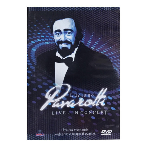 Luciano Pavarotti Live In Concert  Dvd Original Lacrado