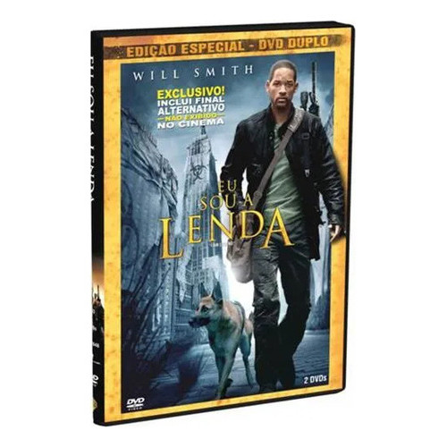Dvd Duplo Eu Sou A Lenda Com Will Smith Edição Especial