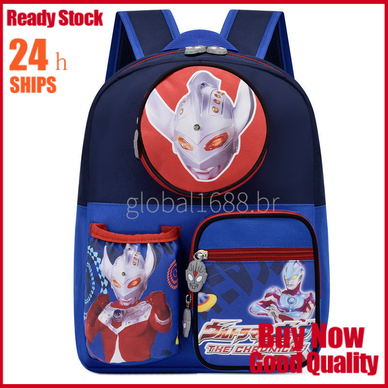 {PRONTO ESTOQUE} Mochila Escolar Infantil para Meninos e Meninas de 3-6 Anos, Classe de Pré-escola, Mochila de Desenho A