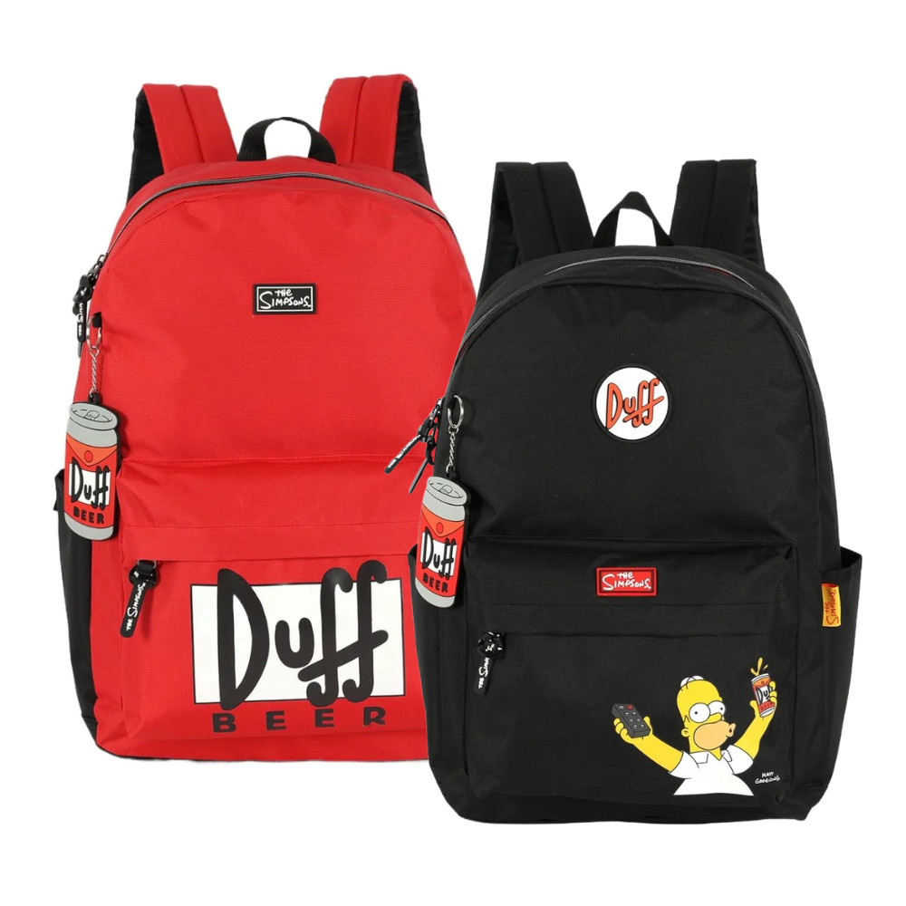 Mochila Notebook Costas Reforçada Duff Beer Simpsons em Oferta na Shopee