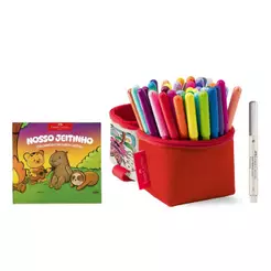 Kit de Colorir Vai e Vem Faber-Castell