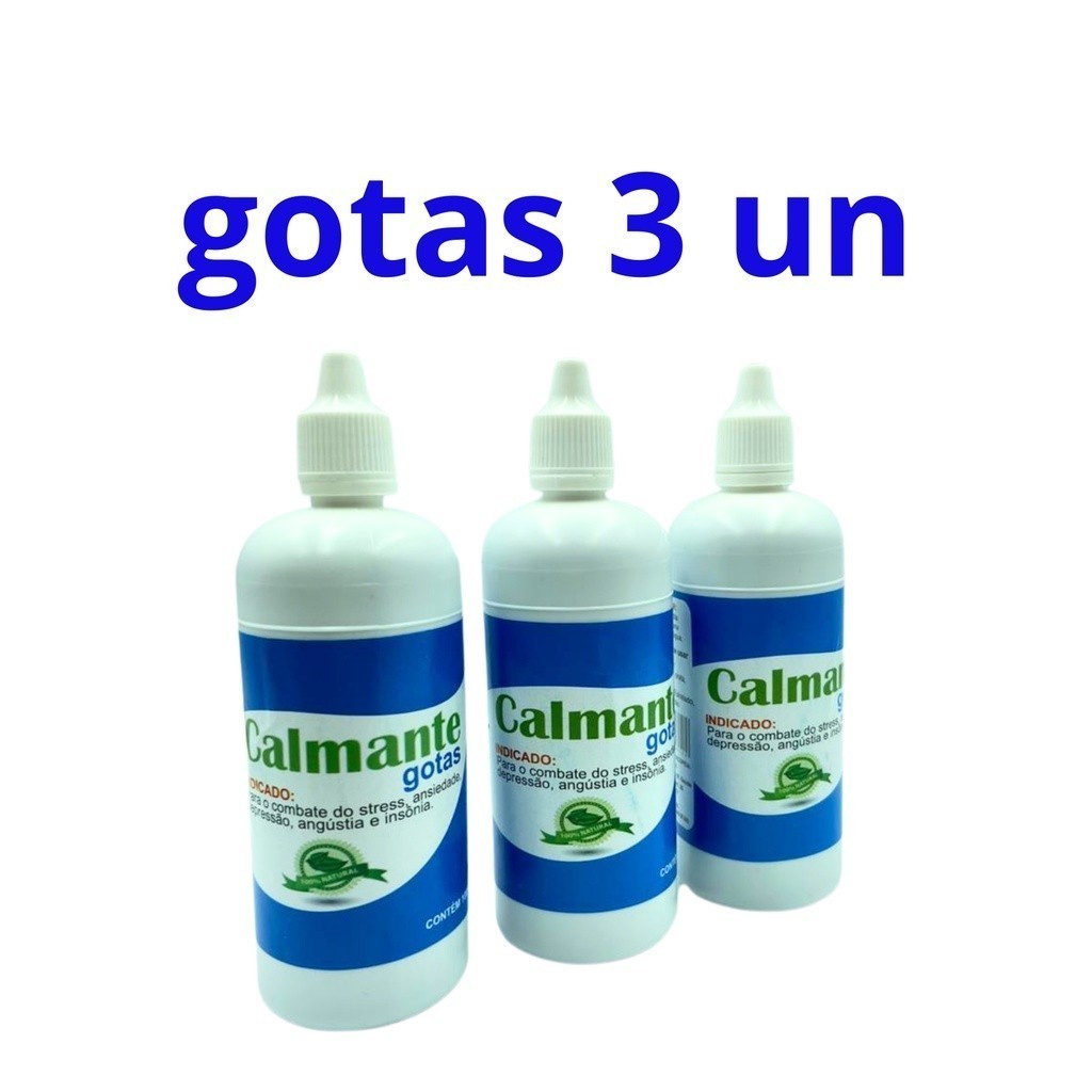 Gotas Calmante 3 unidades 100ml cada