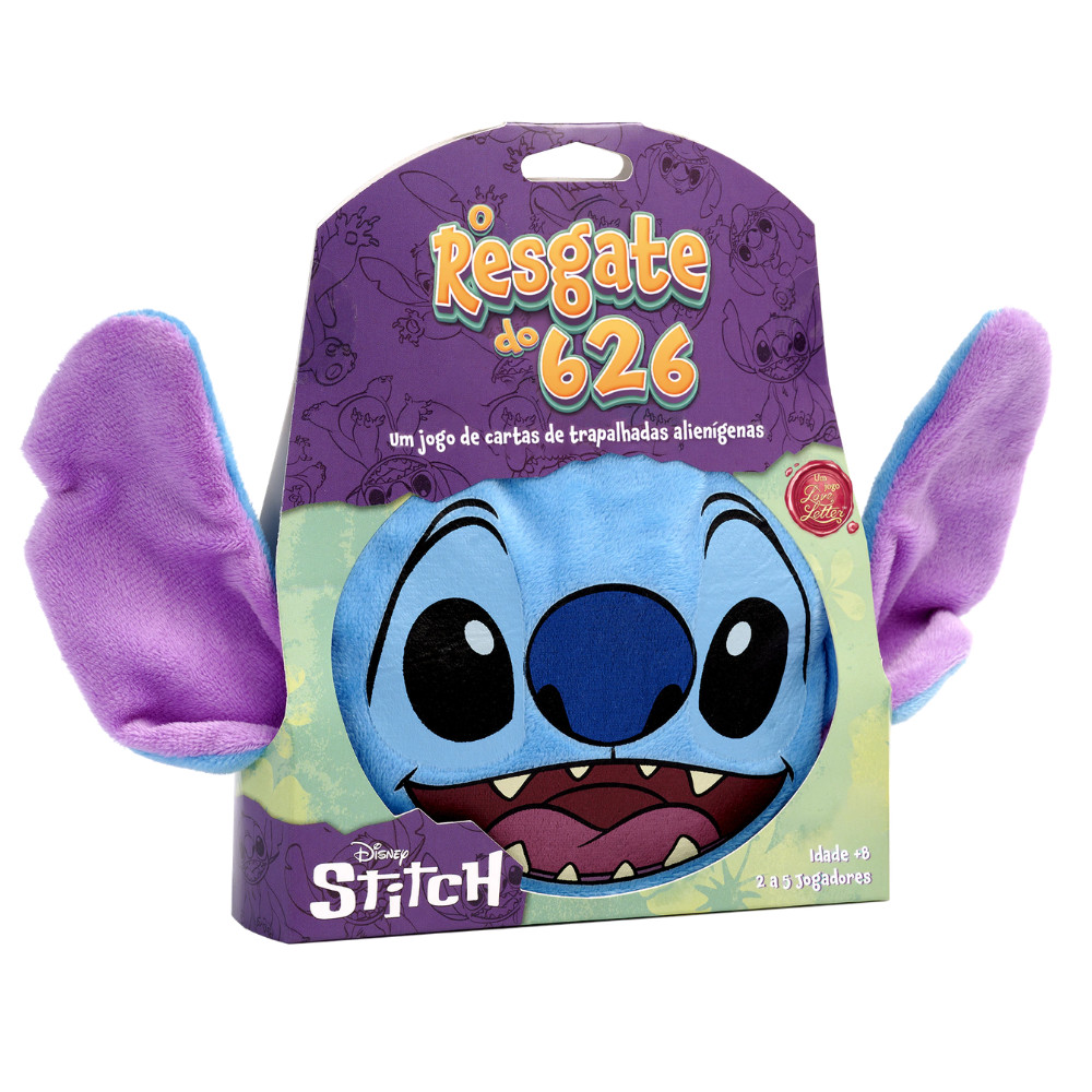 Um Jogo Love Letter Stitch O Resgaste do 626 Disney Pelúcia
