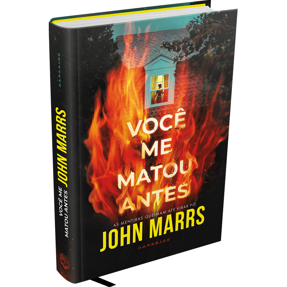 Capa do livro Livro - Você Me Matou Antes - por John Marrs - Editora Darkside