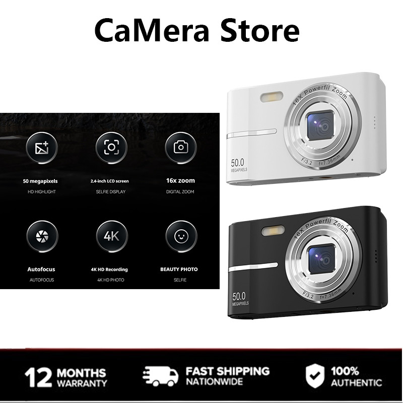 Câmera digital camera Store M03 5000W , Acessível De Entrada De Viagem De Alta Definição De Cartão Pequeno Portátil Retr