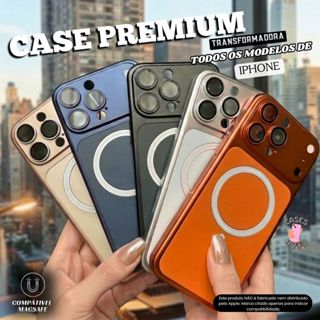 Capa Capinha para Iphone 13 14 15 16 17 Pro Max Vira Transforma estilo 17 compatível Magsafe em Oferta na Shopee