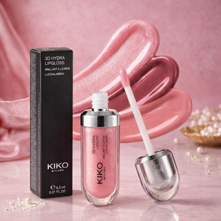 Gloss Labial Kiko Milano 3D Hydra – Hidratante, Brilho Intenso e Volume Instantâneo