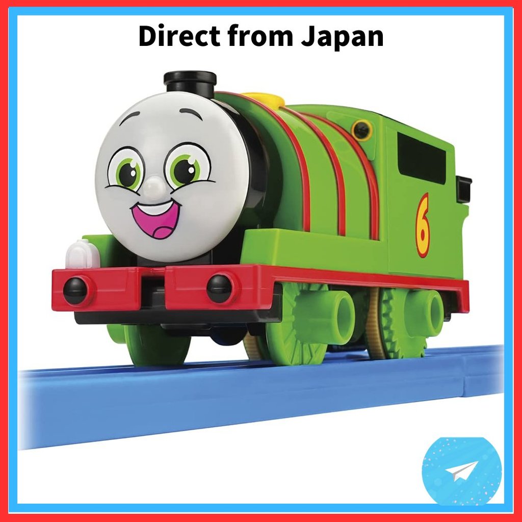 Brinquedo de trem Takara Tomy Plarail Thomas GOGO Thomas Plarail Percy [Direto Do Japão]