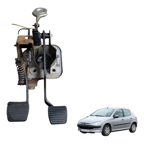 Pedaleira Freio Embragem Peugeot 206 207 2006 2012 48180or