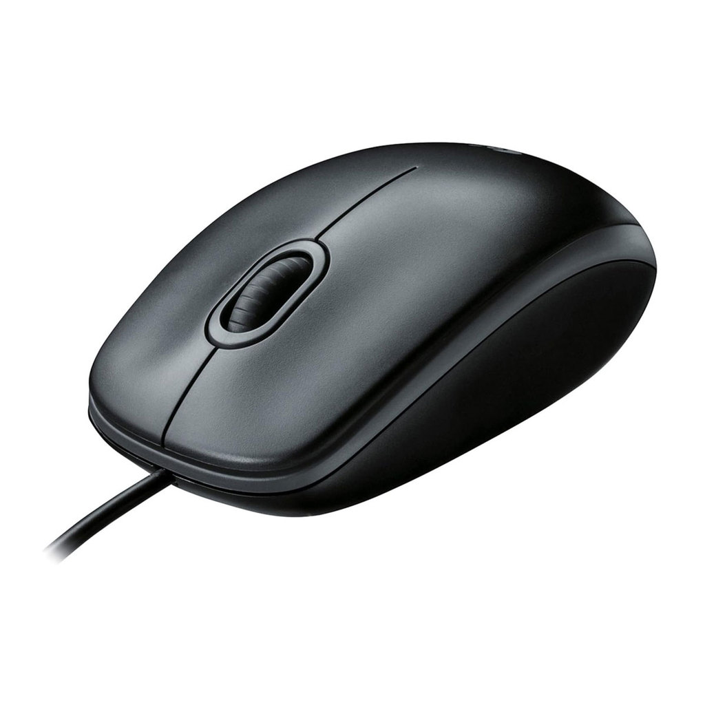Mouse USB óptico B100 Preto Logitech