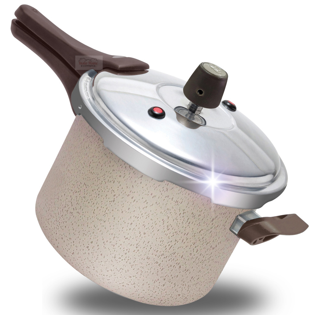 Panela de Pressão 4,5 Lt antiaderente teflon 6 Camadas Fechamento Externo