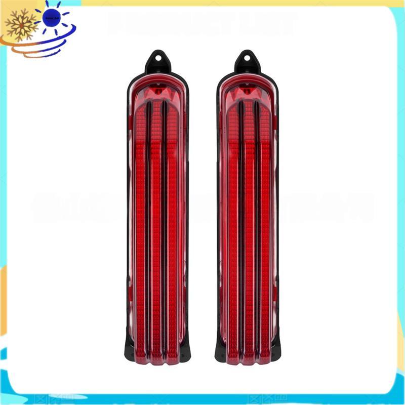 [Le's Shop] Extensão Traseira Fascia Lamp Luz Para Touring 2014-Up CVO Street Road Glide FLHX FLTRX Motocicleta A