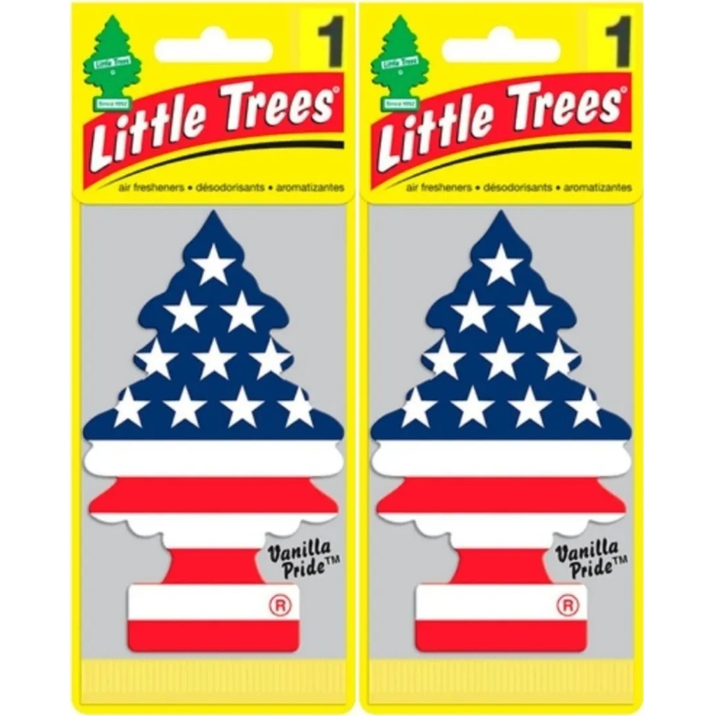 2 Little Trees Aromatizador De Carro Vanilla Eua