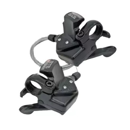 Freio Á Disco Hidráulico gts Completo + Par de Passador trocador Gts 7v / 8v para bike bicicleta — imagem 2 de 2