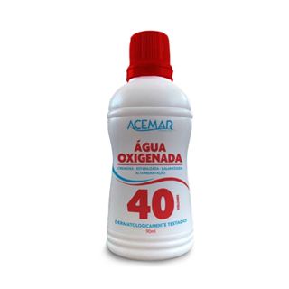 Água Oxigenada Acemar 40v 90ml em Oferta na Shopee