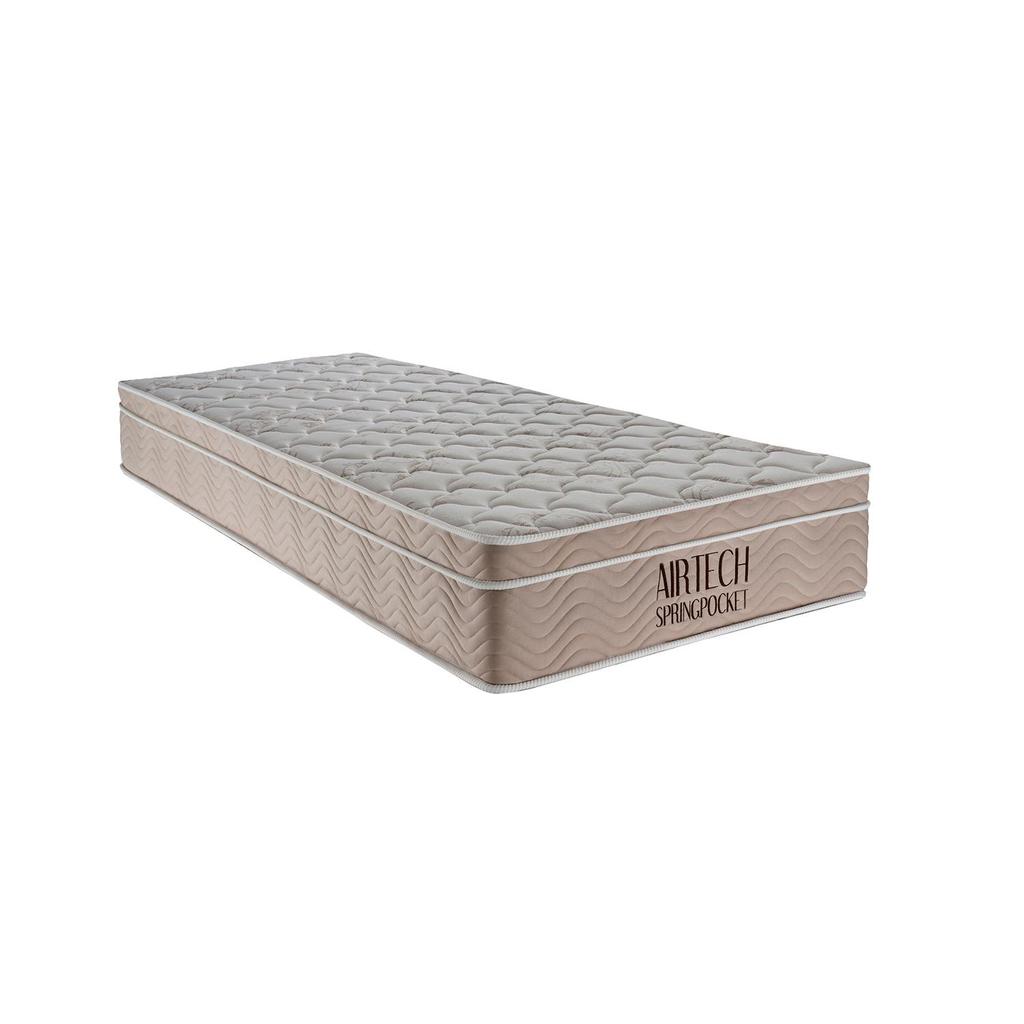 Colchão Airtech Spring Pocket – Solteiro (78x188x25) em Oferta na Shopee