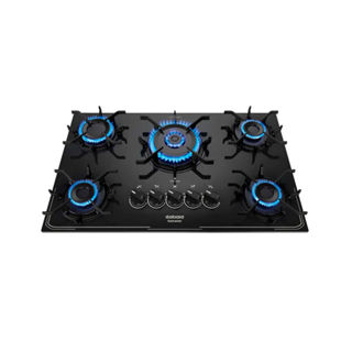 Cooktop a Gás Itatiaia Itamaster 5 Bocas Tripla Chama Preto Bivolt em Oferta na Shopee