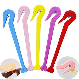 Kit 3 ate 9 Unidades Removedor de cabelo cortador de elástico descartável não danifica o cabelo