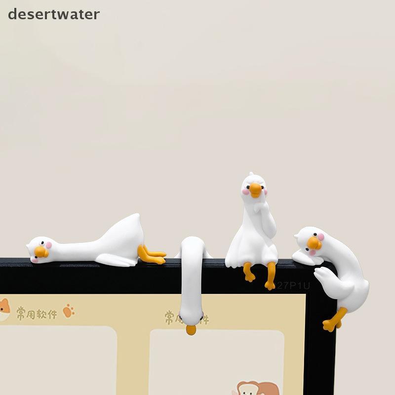 Dwbr Resina Dos Desenhos Animados Decoração Animal Para Mesa Painel Do Carro Monitor De TV Ideia Presente Bonito 3D Pato em Oferta na Shopee