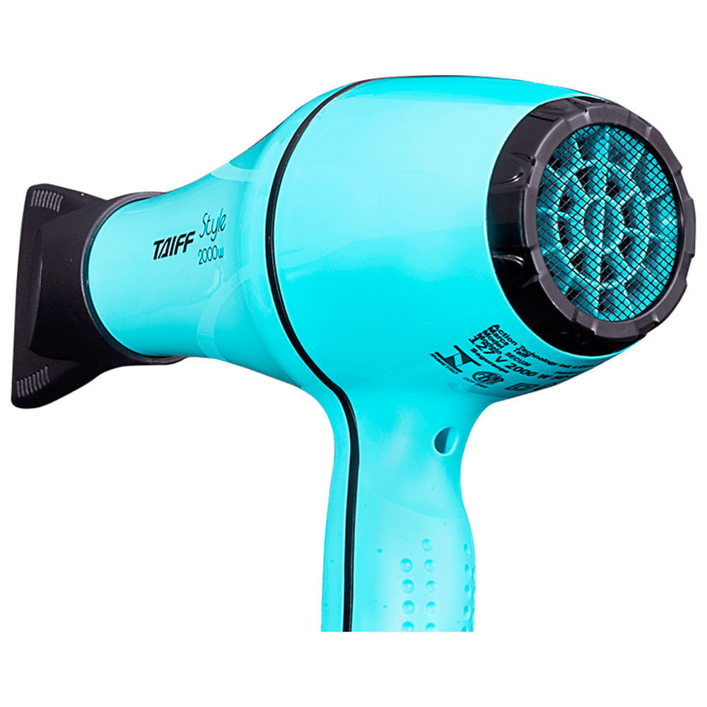 Detalhes do Secador De Cabelo Taiff Style Azul Tiffany 2000W 220V