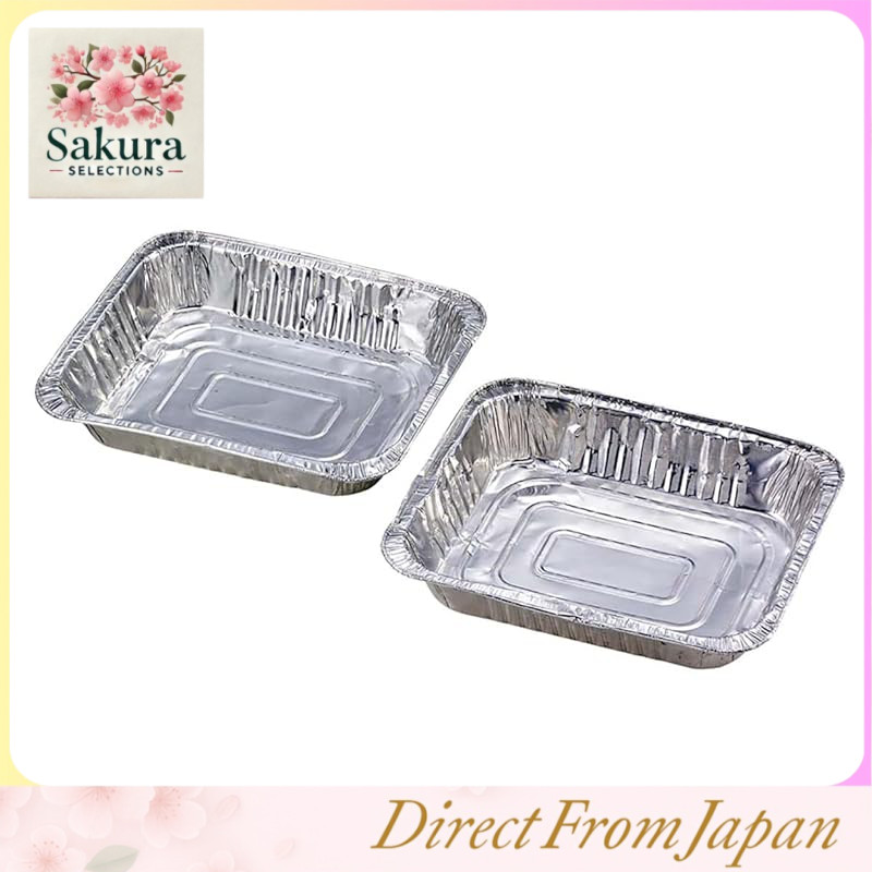 Captain Stag Set of 2 Deep Aluminum Barbecue Plates