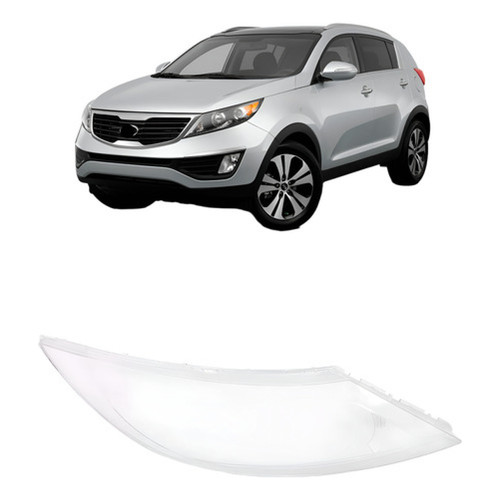 Lente Farol Para Kia Sportage 2011 2012 2013 2014 2015 2016