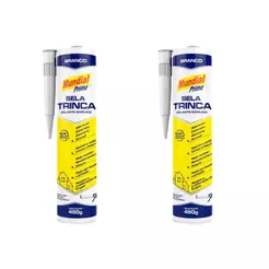 KIT 2 SELA TRINCA BRANCO MUNDIAL PRIME - 450G