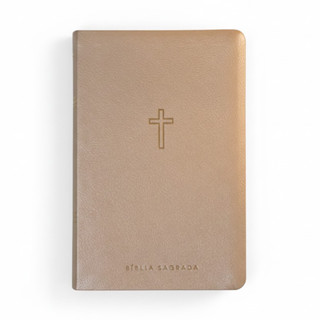 Bíblia Sagrada Slim | NAA | Bege em Oferta na Shopee