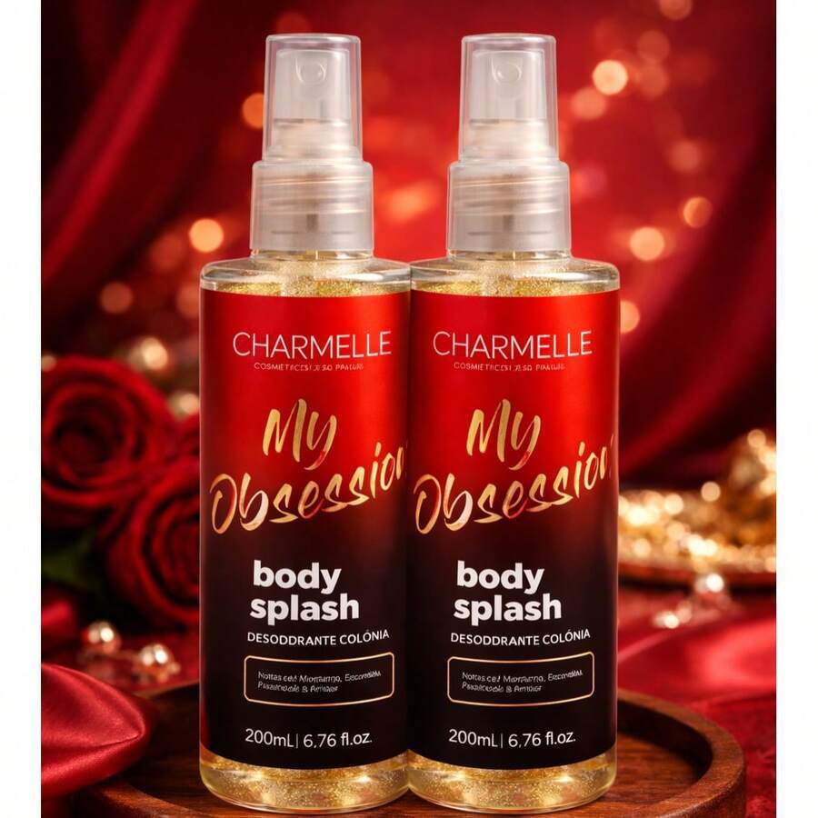Kit com 2 Body Splash Feminino Obsession 200ml
