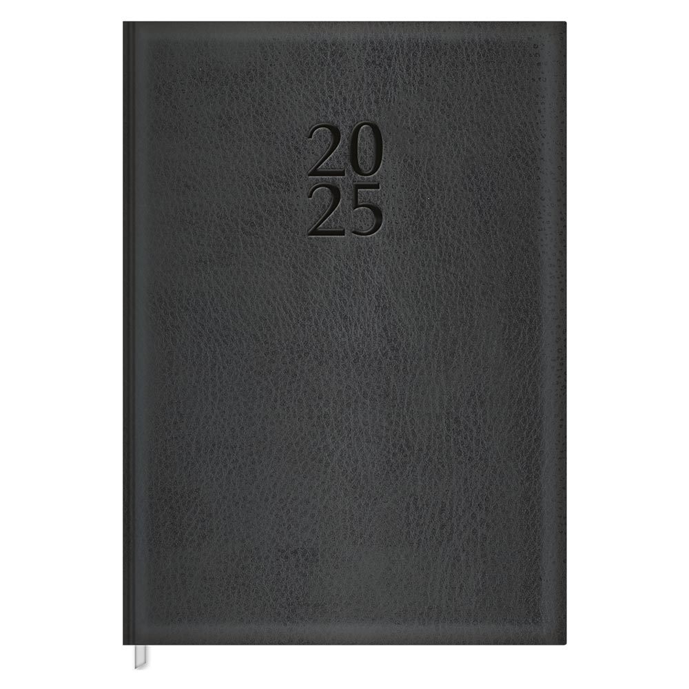 Agenda Executiva Tilibra Costurada Torino Preta em Oferta na Shopee