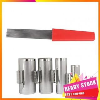 Gfgfgfgg Guiro escova raspador de aço inoxidável profissional percussão scratcher substituição acessório para banda