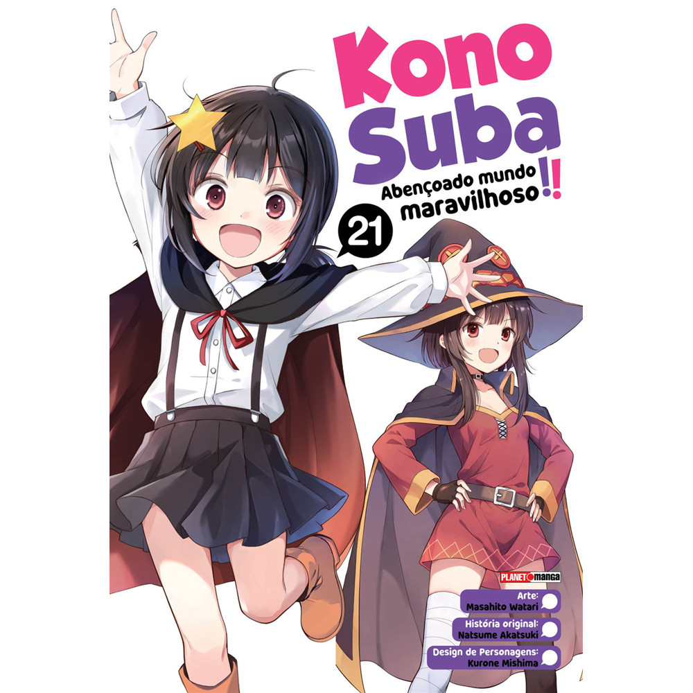 Mangá - Konosuba: Abençoado Mundo Maravilhoso! Vol. 21 - Novo/Lacrado