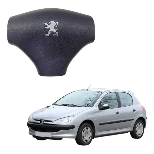 Tampa Capa Buzina Volante Peugeot 206 207 2008 9644329177