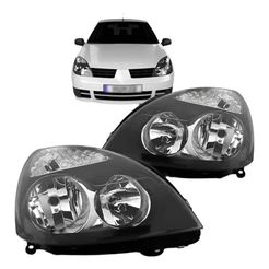 Farol Clio 2003 04 2005 2006 2007 2008 A 2012 Preto